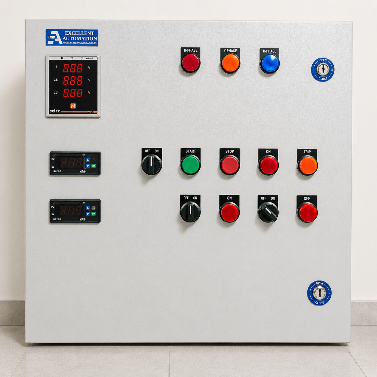 AHU control panel