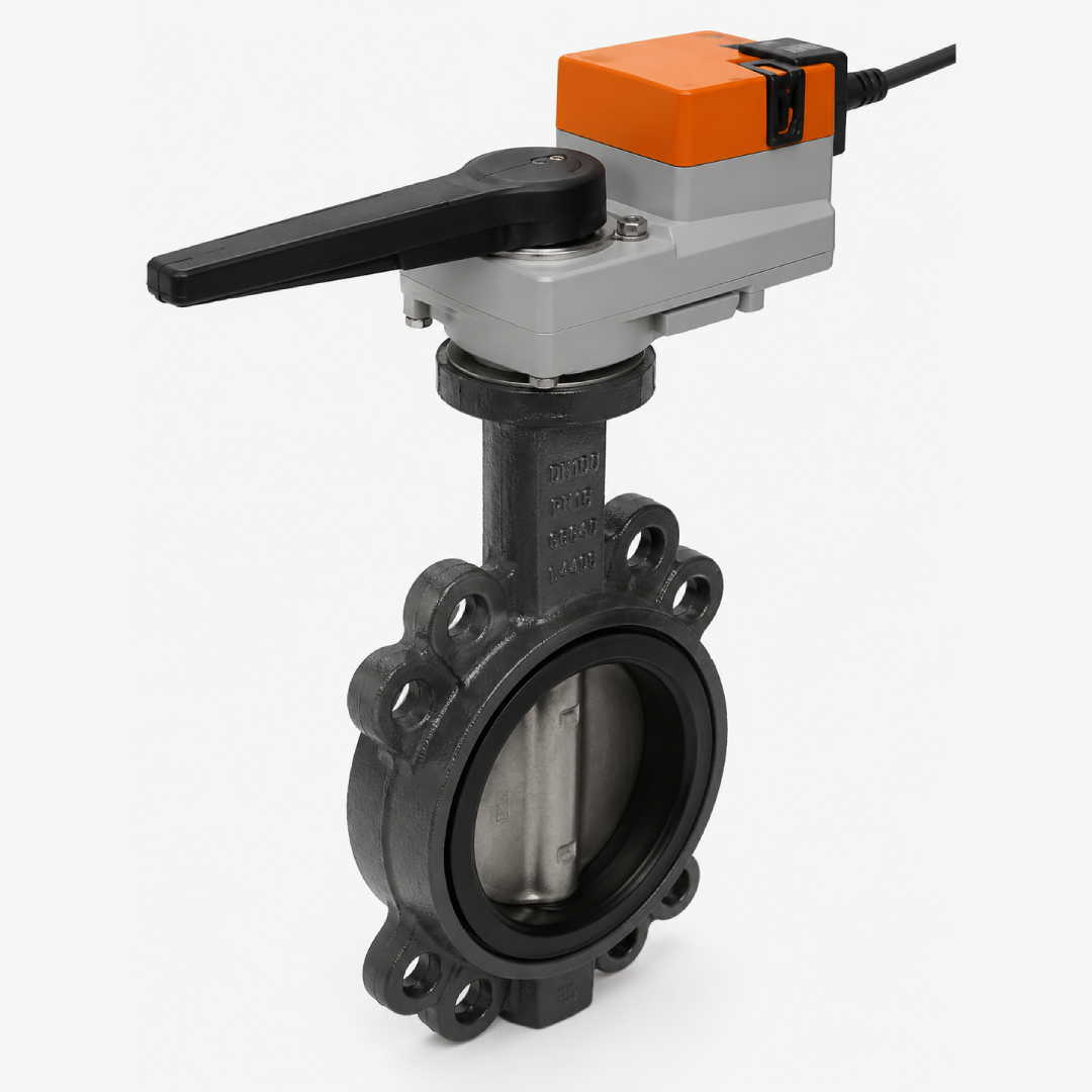 Butterfly valves for contro