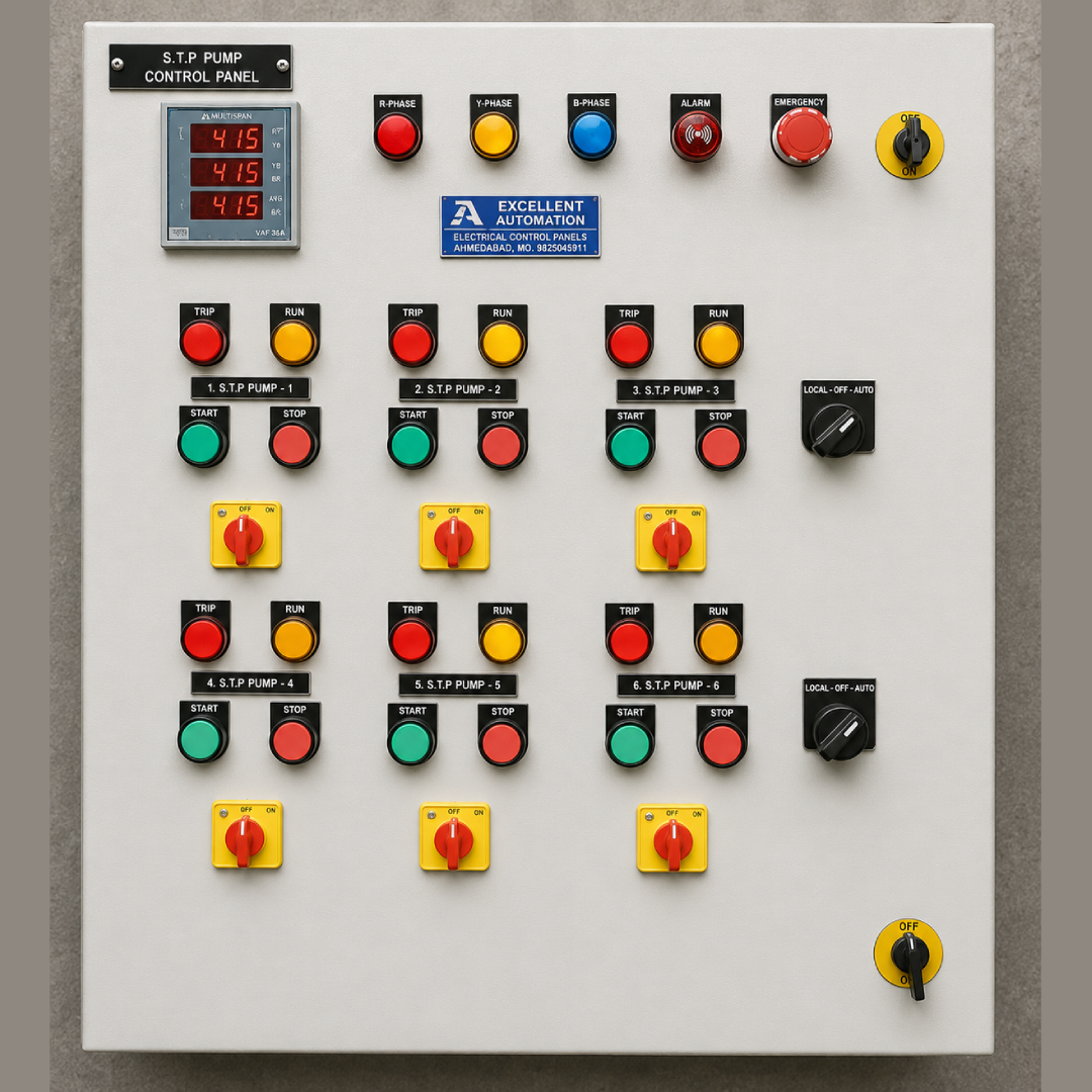 STP Pump Control Panel