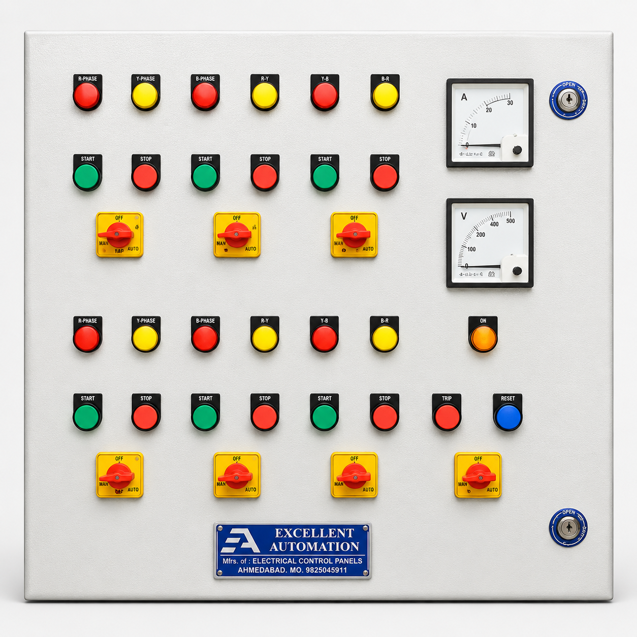 Starter Control Panel