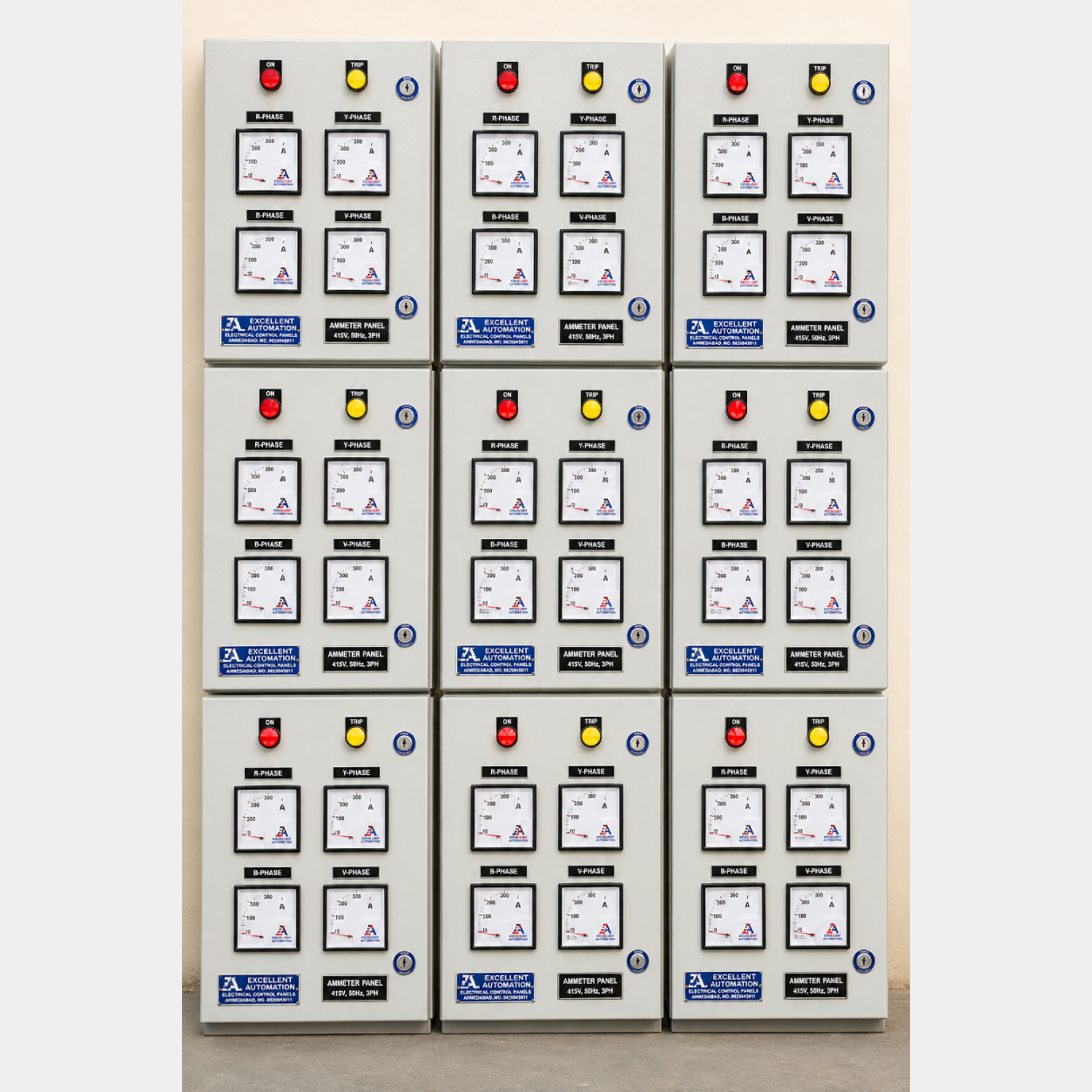 ammeter panel