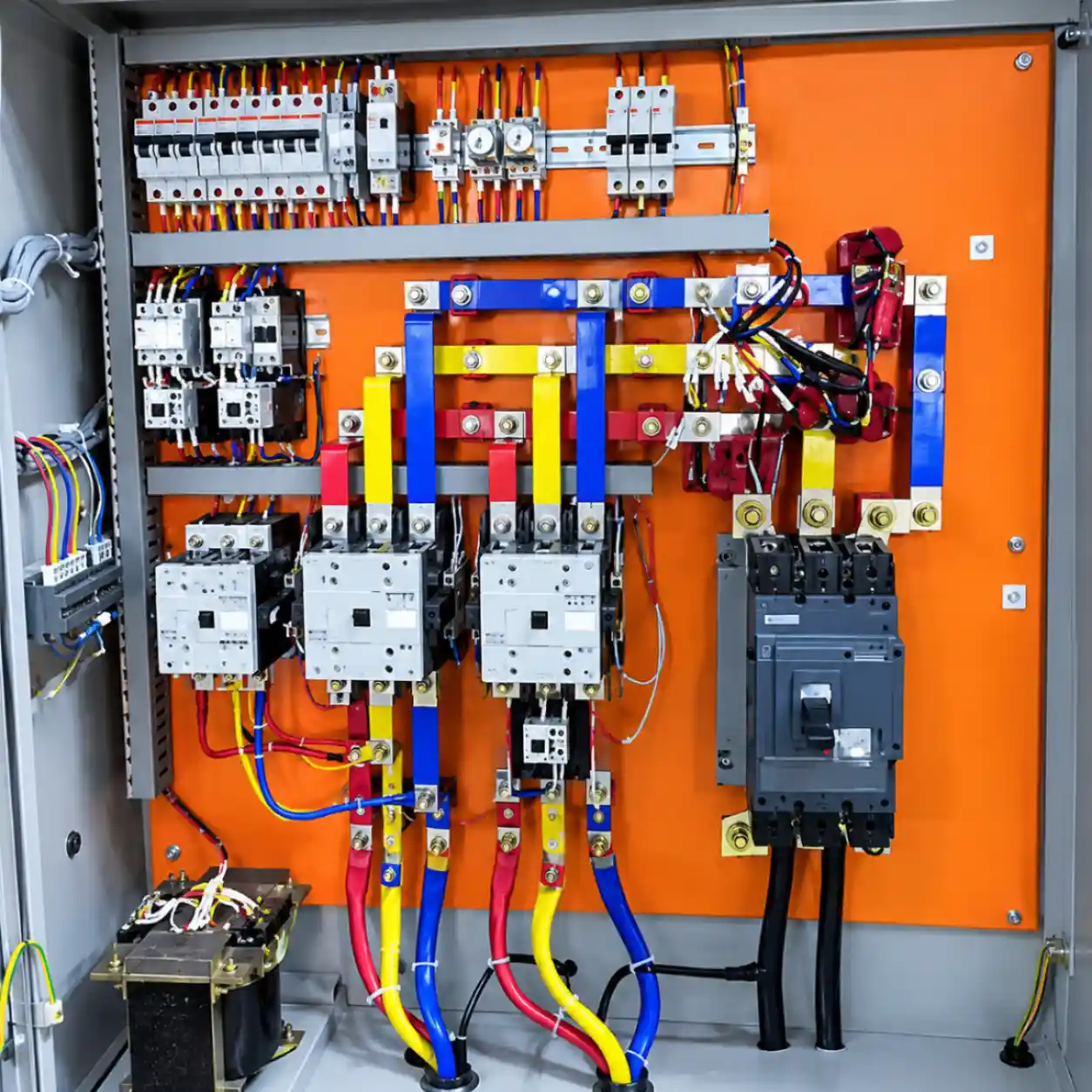 3 Phase Star Delta Starter Control Panel