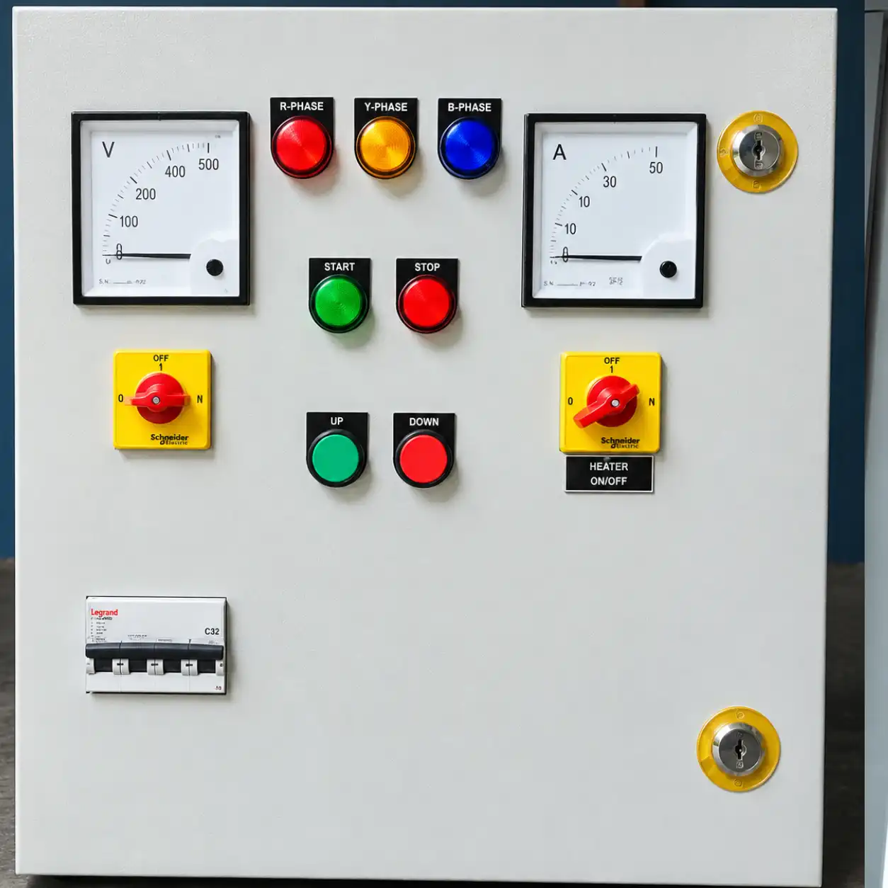 Dol Starter Control Panel
