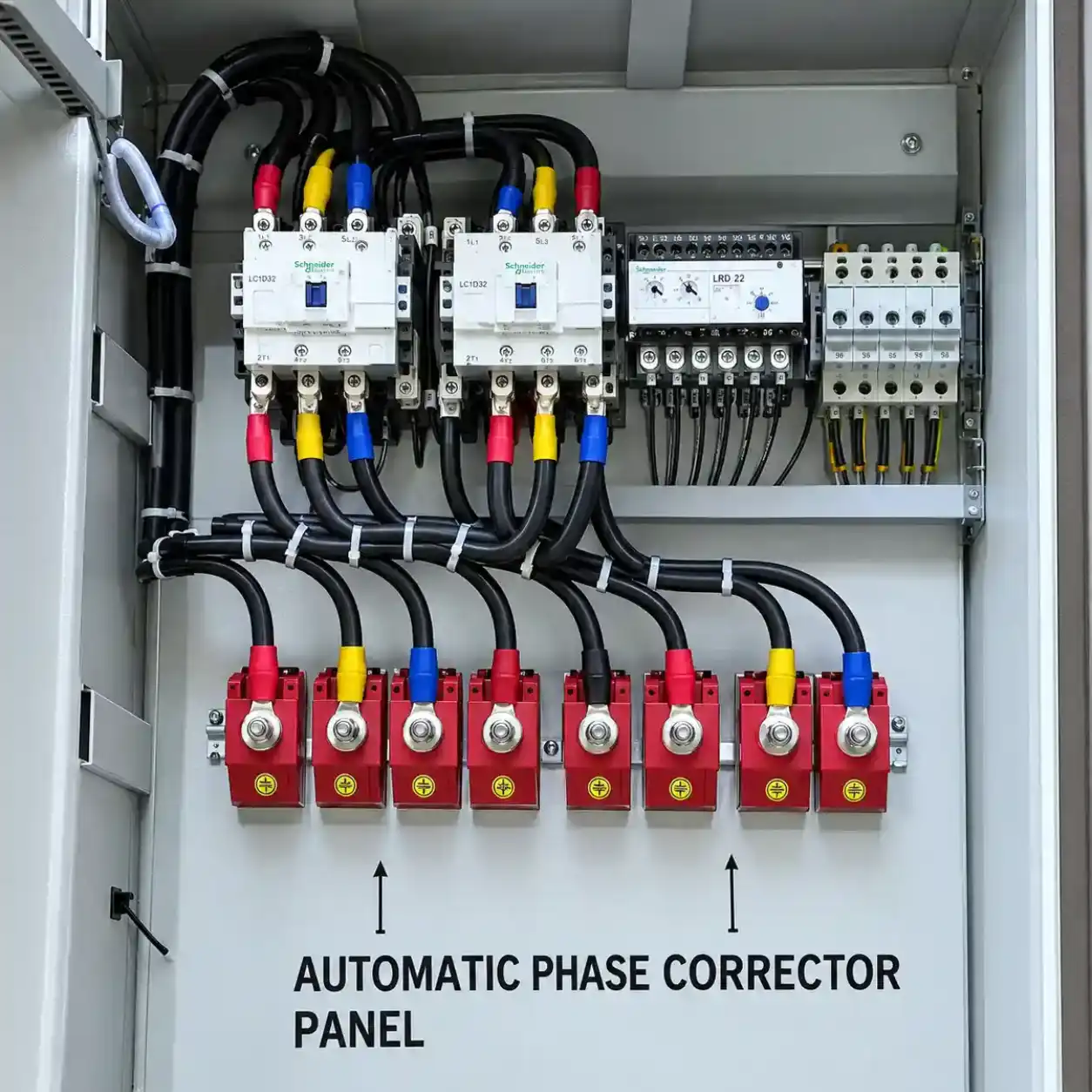 Industrial Automatic Phase Corrector Panel