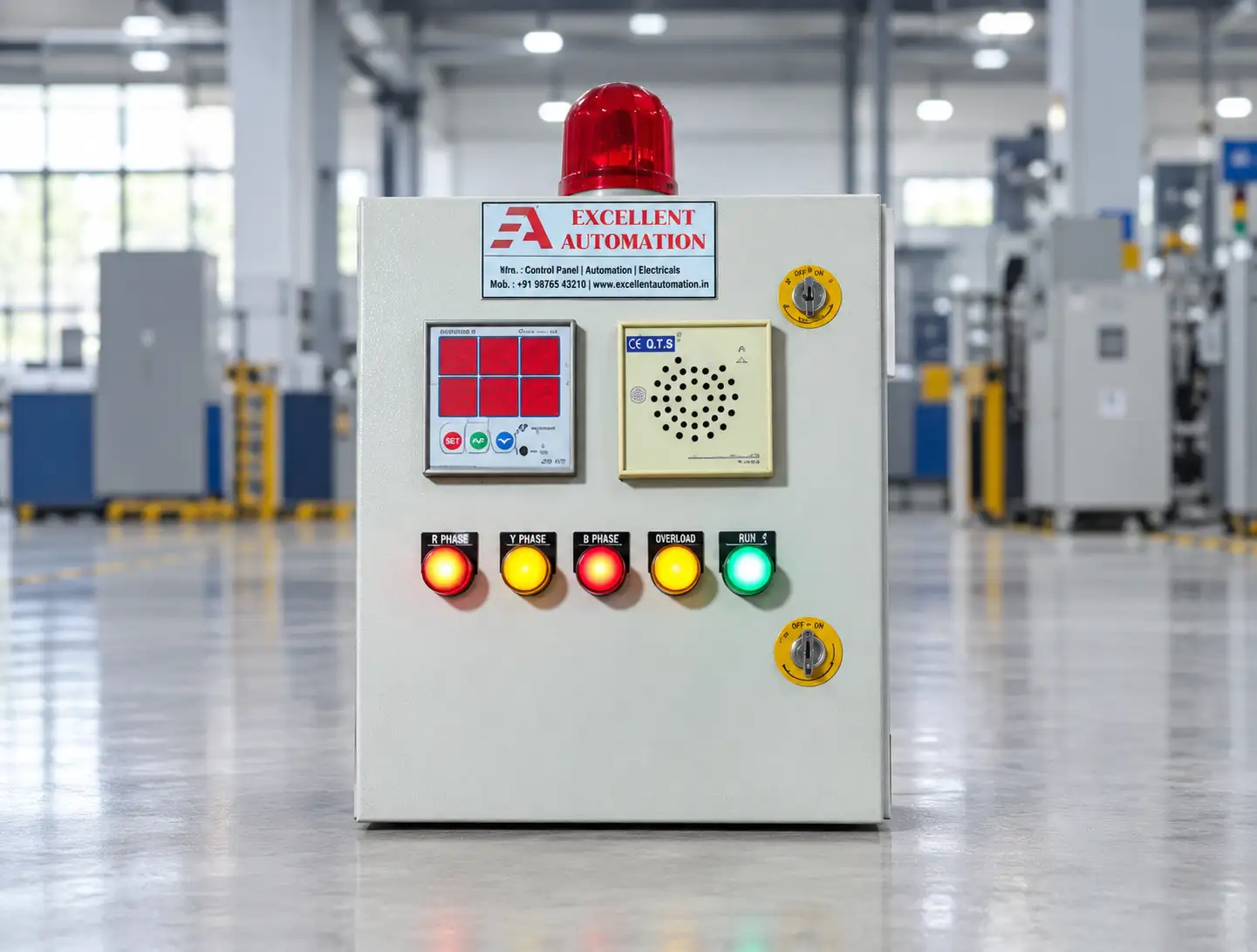 Industrial Automation Control Panel