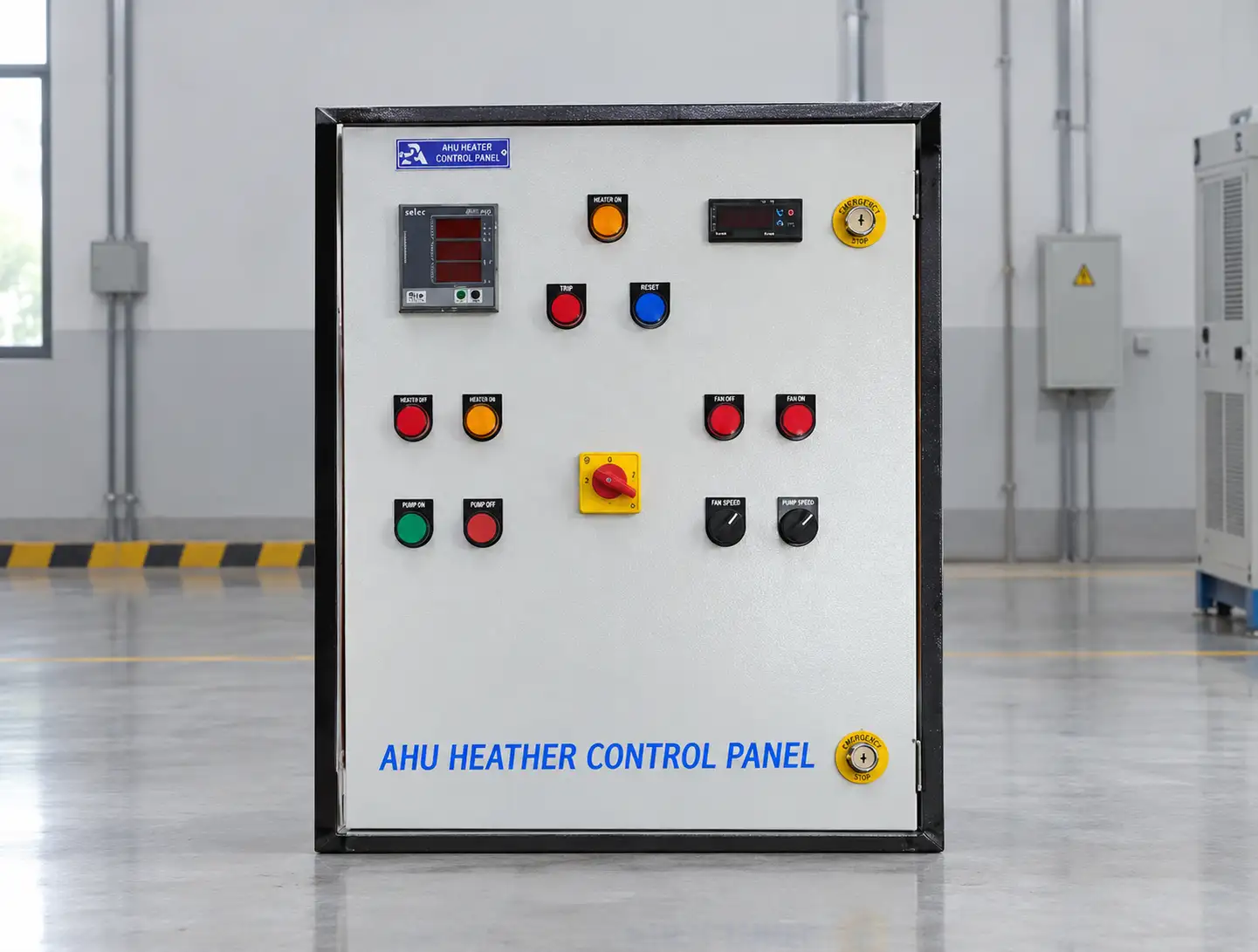 AHU Heater Control Panel