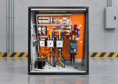 3 Phase Star Delta Starter Control Panel