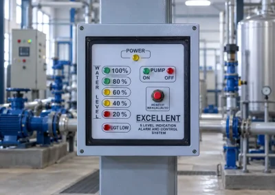 5 Level Indication Alarm Control Panel