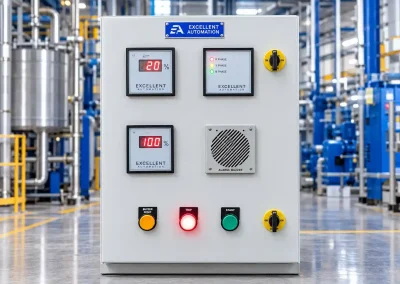 Digital Liquid Level Indicator Cum Controller Panel