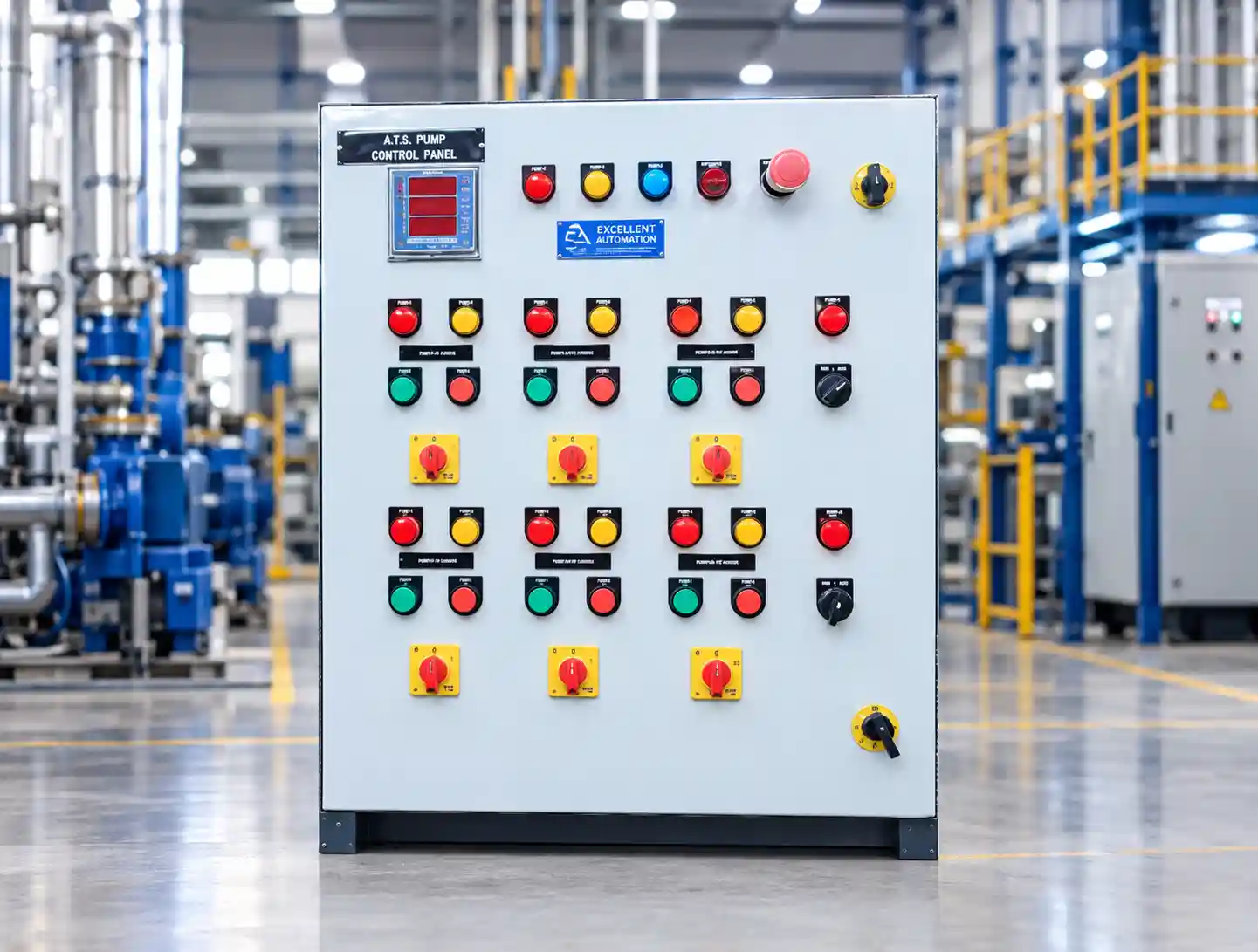 STP Pump Control Panel